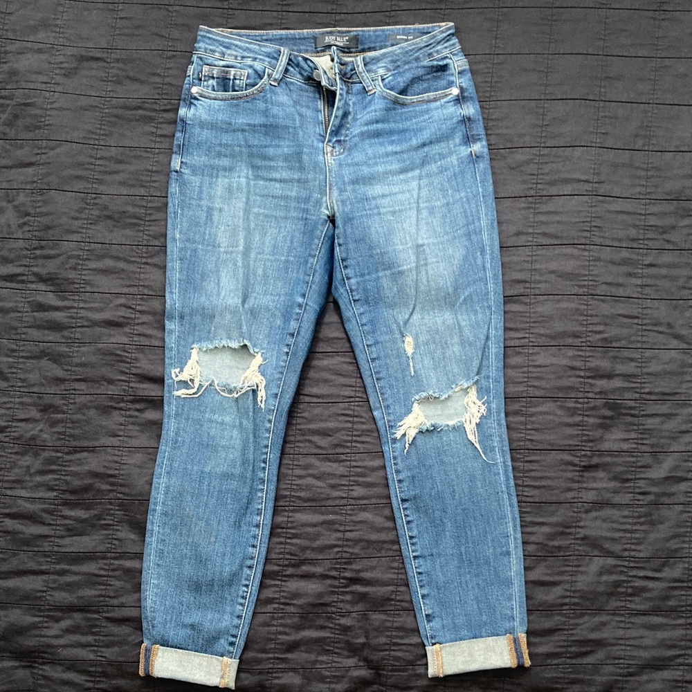 JUDY BLUE Mid-Rise Skinny Fit Womens Jeans Size 5